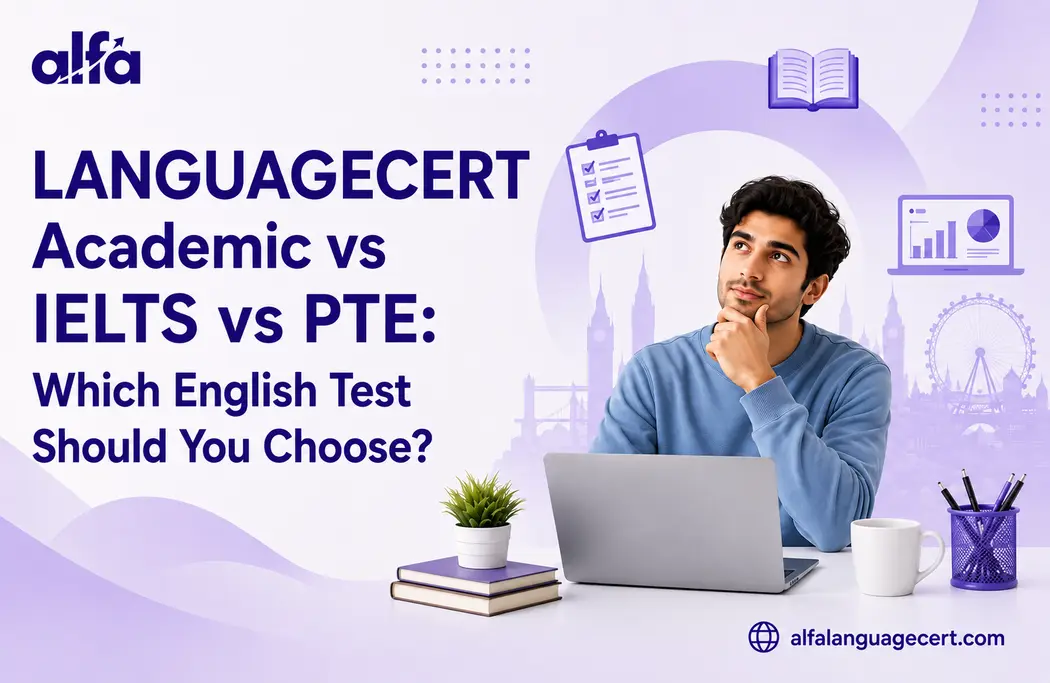 LANGUAGECERT Academic vs IELTS vs PTE: Which English Test Should You Choose? LANGUAGECERT Academic vs IELTS vs PTE: Which English Test Should You Choose?