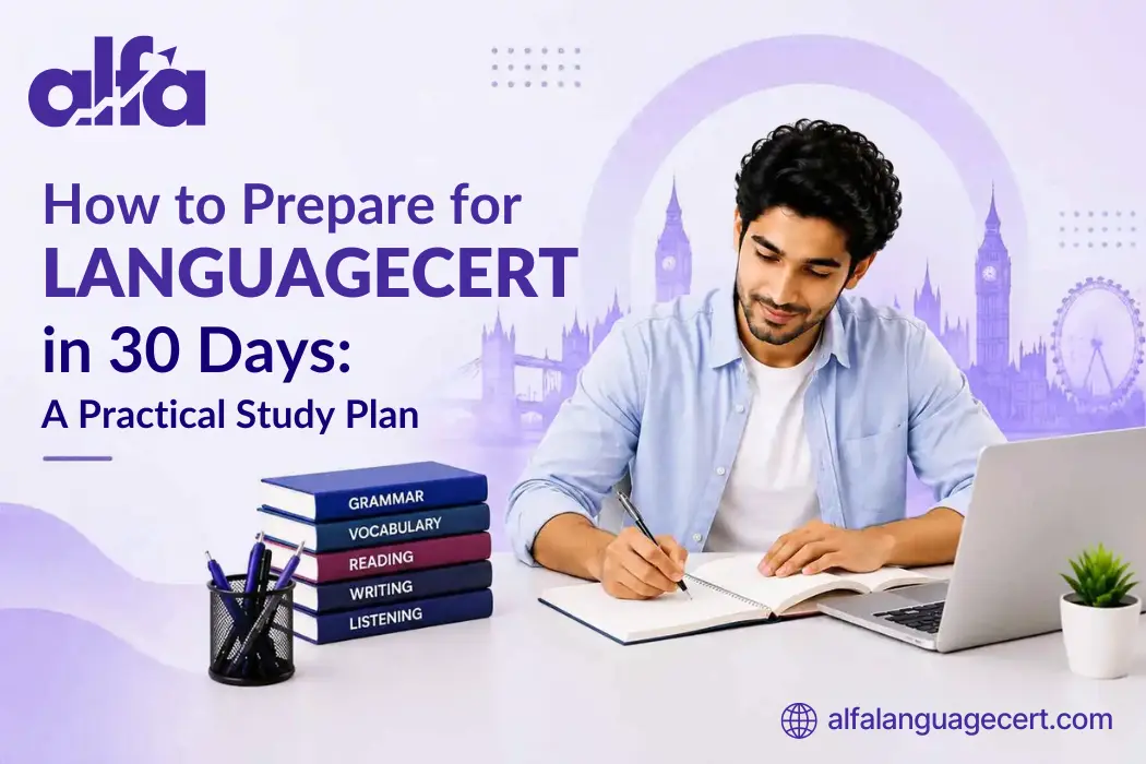 How to Prepare for LANGUAGECERT in 30 Days: A Practical Study Plan